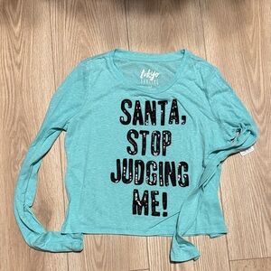 Tokyo Darling Aqua Long Sleeve Tee